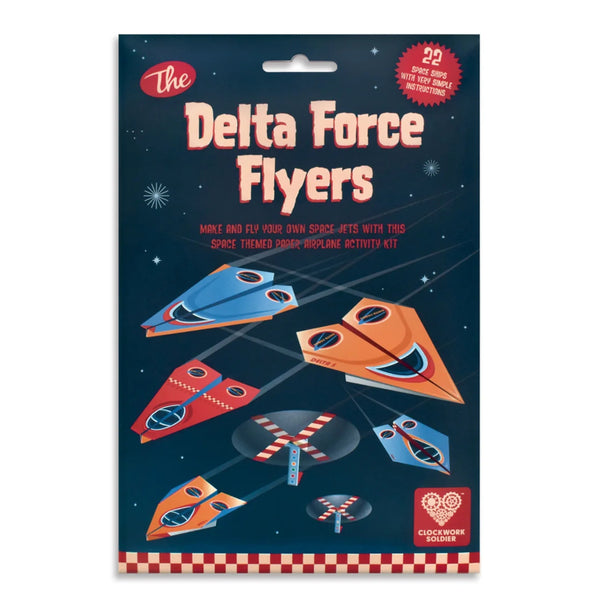 Clockwork Soldier Paper Plane Kit - The Delta Force Flyers