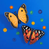 Clockwork Soldier Papercraft - Fluttering Butterflies