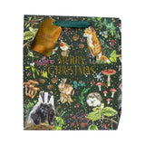Paper Trendz Gift Bag, Large - Merry Christmas Woodland