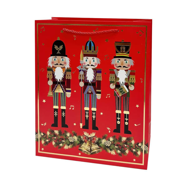 Paper Trendz Gift Bag, Medium - Nutcracker