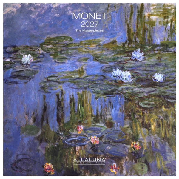 Allaluna 2027 Wall Calendar - Monet, The Masterpieces