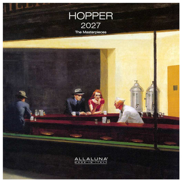 Allaluna 2027 Wall Calendar - Hopper, The Masterpieces