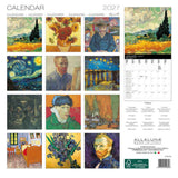 Allaluna 2027 Wall Calendar - Van Gogh, The Masterpieces