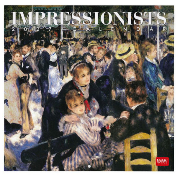 Legami 2027 Wall Calendar - Impressionists