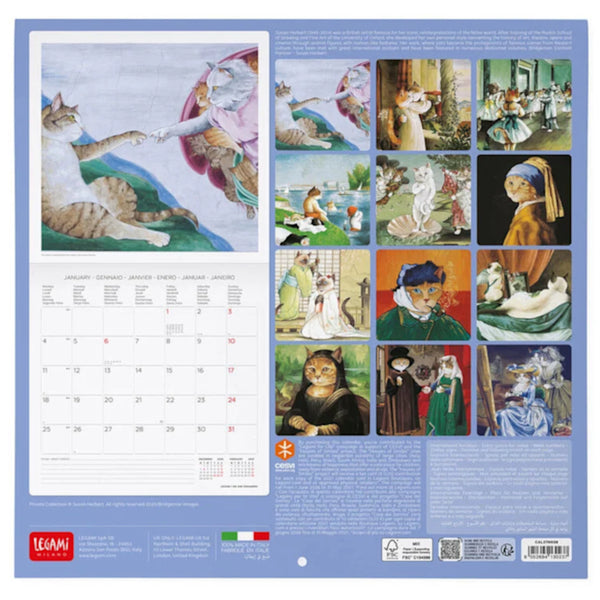Legami 2027 Wall Calendar - Mastercats
