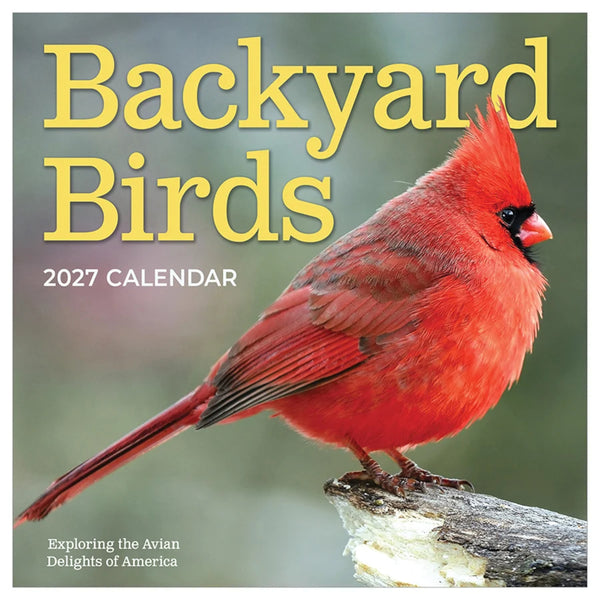 TF Publishing 2027 Wall Calendar - Backyard Birds
