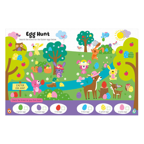 Make Believe Ideas Shiny Stickers Easter Activity Book
