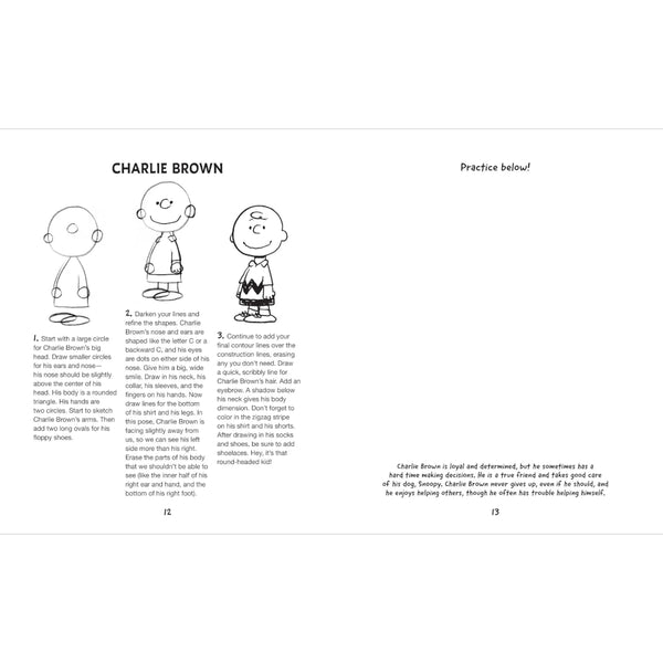 How to Draw Peanuts for Kids by Charles M. Schulz