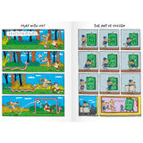Soccer Kicks Comic Strip Joke Book by Emiliano Migliardo