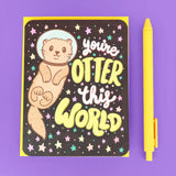 Turtle's Soup Greeting Card - Otter This World