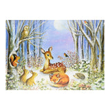 Peter Pauper Press Holiday Boxed Cards 20pk: Peaceful Forest Friends