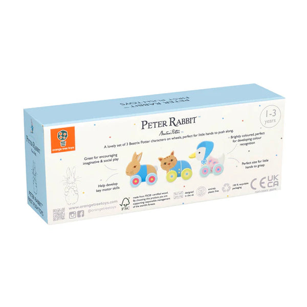 Orange Tree Toys Push Toy: Peter Rabbit