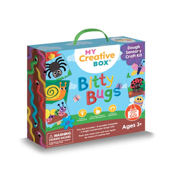 My Creative Box Sensory Dough Craft Box - Bitty Bugs