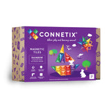 Connetix Magnetic Tile Playset - 60pc Rainbow Starter Pack