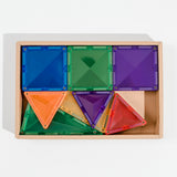 Connetix Magnetic Tile Playset - 24pc Rainbow Mini