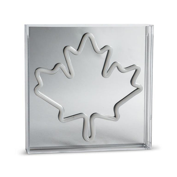 Abbott Neon LED Sign - Maple Leaf