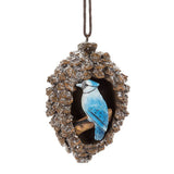 Abbott Ornament - Bird in Pinecone