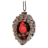 Abbott Ornament - Bird in Pinecone