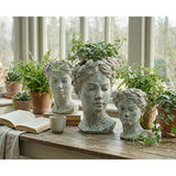 Abbott Cement Planter - Extra Small Woman Head