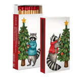 Abbott Matches 45pk - Holiday Raccoons