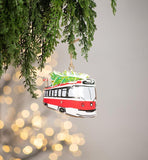 Abbott Hanging Metal Ornament - Holiday Streetcar