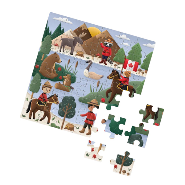 Burbaby 36pc Puzzle - Mountie Adventure
