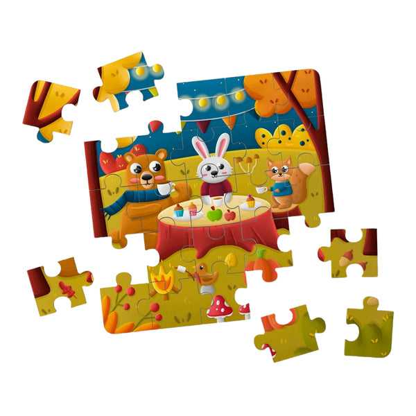 Burbaby 25pc Puzzle - Woodland Friends