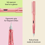 Lamy AL-Star Fountain Pen, Medium Nib - Special Edition Flamingo