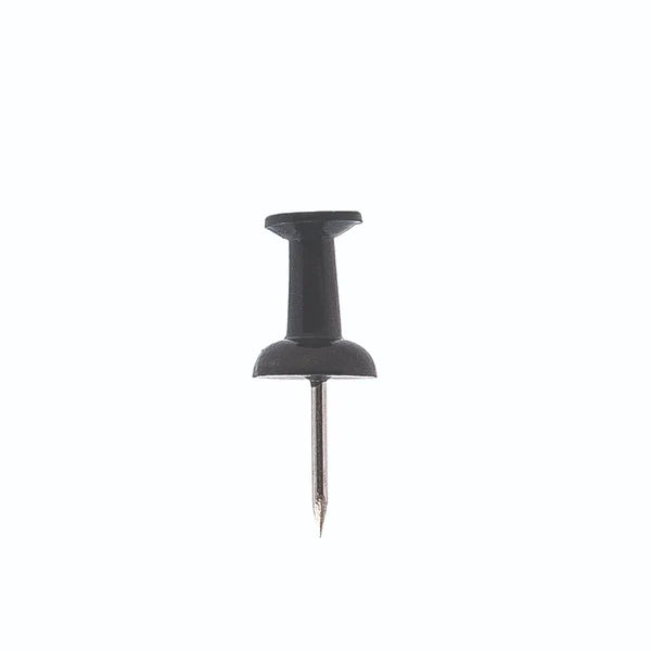 Westcott Push Pins 100pk, Black