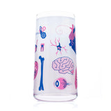 Cognitive Surplus Drinking Glass - Retro Anatomy