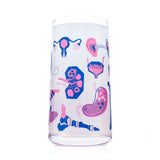 Cognitive Surplus Drinking Glass - Retro Anatomy