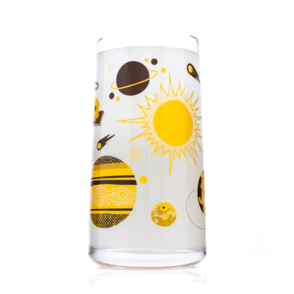 Cognitive Surplus Drinking Glass - Retro Space