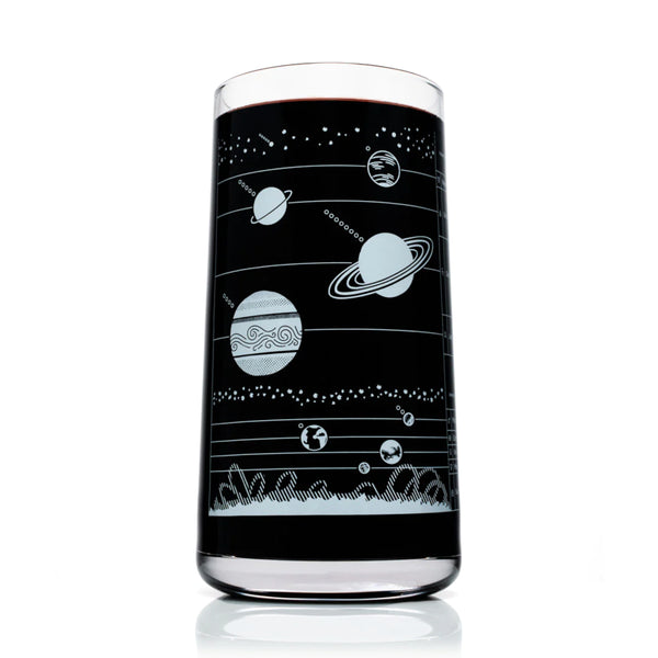 Cognitive Surplus Drinking Glass - Solar System
