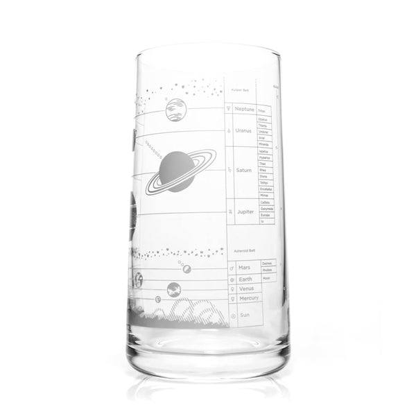 Cognitive Surplus Drinking Glass - Solar System