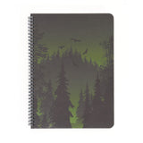 Cognitive Surplus A5 Spiral Notebook - Twilight Forest
