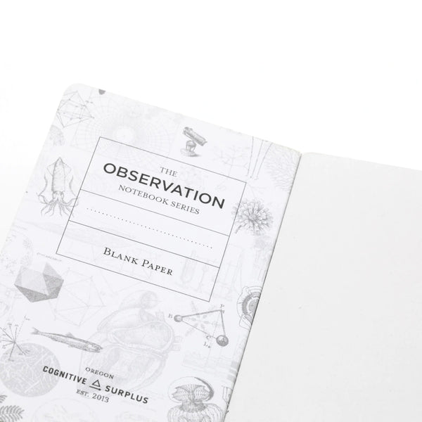 Cognitive Surplus C7 Observation Notebook - Retro Dino