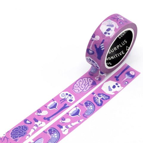 Cognitive Surplus Washi Tape - Retro Anatomy