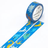 Cognitive Surplus Washi Tape - Whimsical Dinosaurs