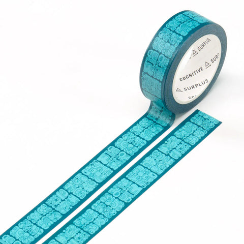 Cognitive Surplus Washi Tape - Maya Script