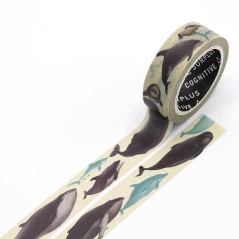 Cognitive Surplus Washi Tape - Whales & Sharks