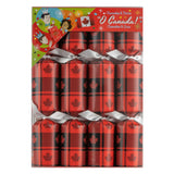 Walpert Holiday Crackers 8pk "O Canada!"