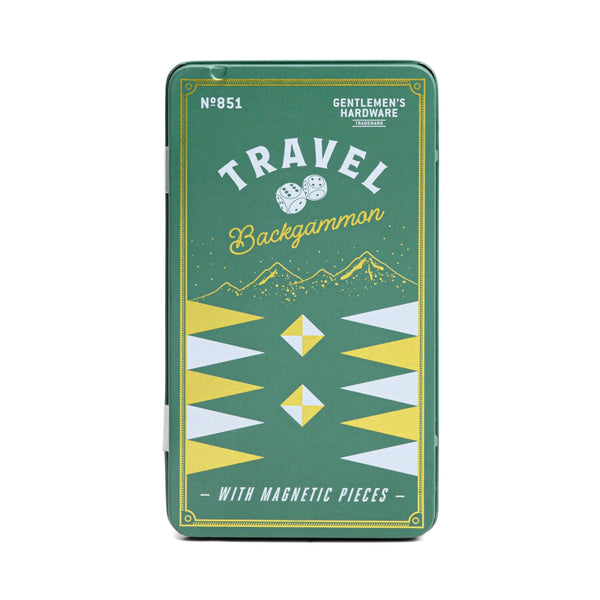 Gentlemen's Hardware Travel Game - Backgammon