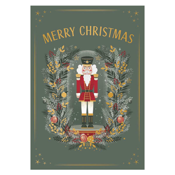 Leanin' Tree Holiday Boxed Cards 10pk Christmas Nutcracker