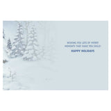 Leanin' Tree Holiday Boxed Cards 12pk Oh What Fun, Raccoons