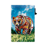 Indigenous Collection RFID Metal Card Holder - Stephanie White: Spirit Bear