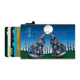 Indigenous Collection RFID Metal Card Holder - Jessica Somers: Howling Wolf Duo