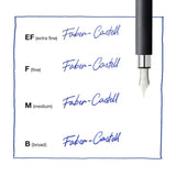Faber-Castell Ambition Fountain Pen, Black Resin, Fine