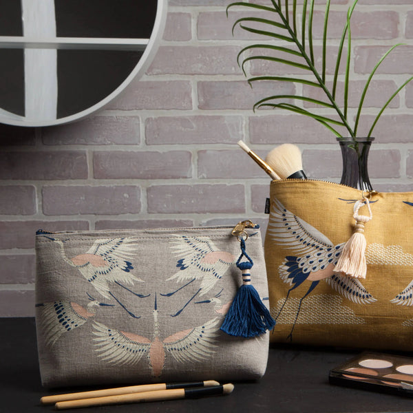 Danica Small Zipper Pouch - Flight of Fancy