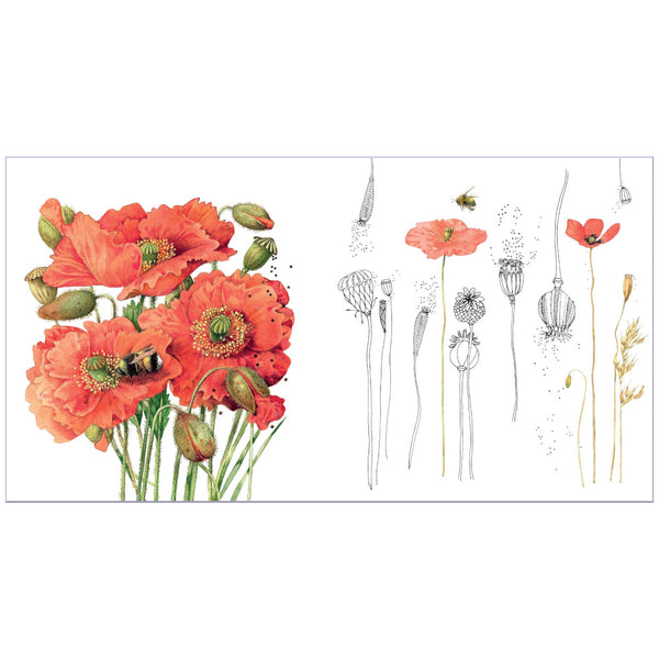 Magical Nature Colouring Book by Marjolein Bastin