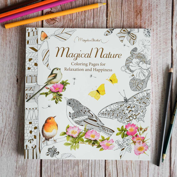 Magical Nature Colouring Book by Marjolein Bastin